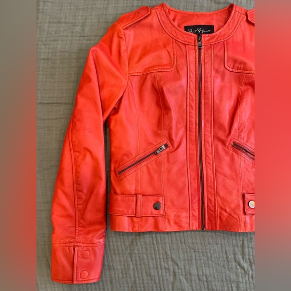 Velvet Heart Leather Jacket - Picture 3 of 13